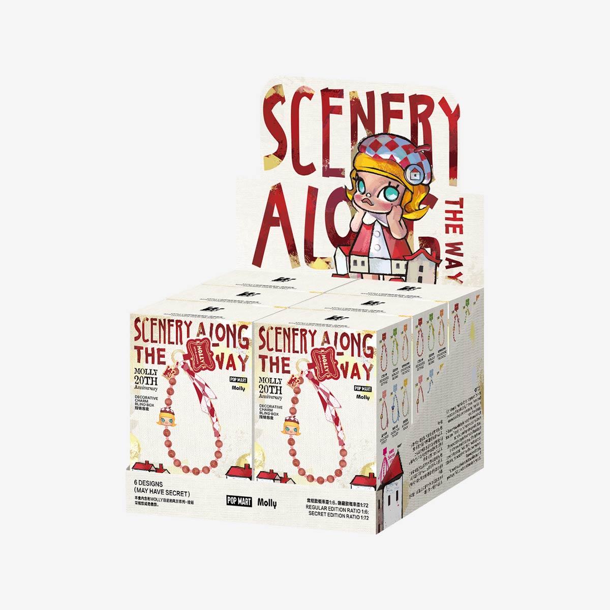POP MART MOLLY Scenery Along the Way Series - Decorative Charm Blind Box