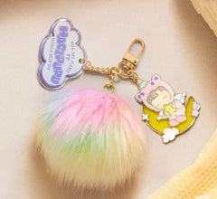 Pop Mart HACIPUPU Snuggle With You Plush Ball Keychain-Preorder