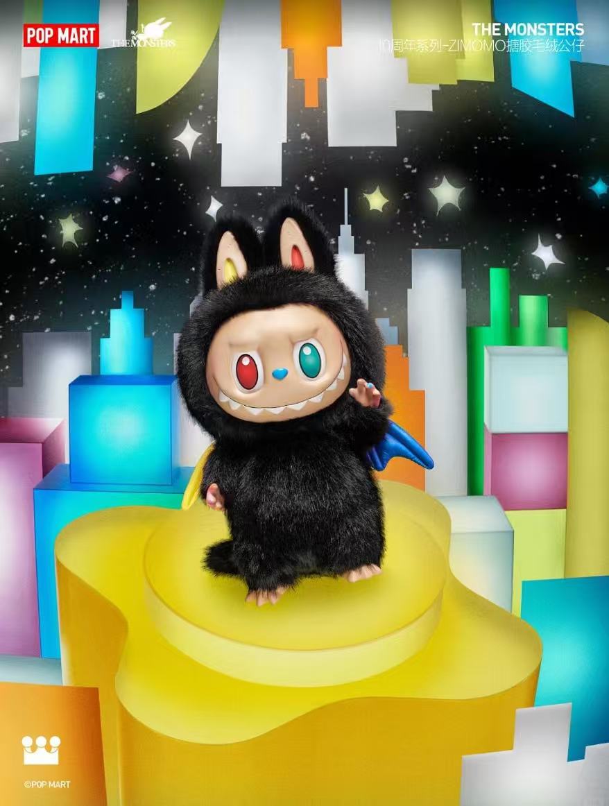 THE MONSTERS 10th Anniversary Series-ZIMOMO Vinyl Plush Doll-Preorder