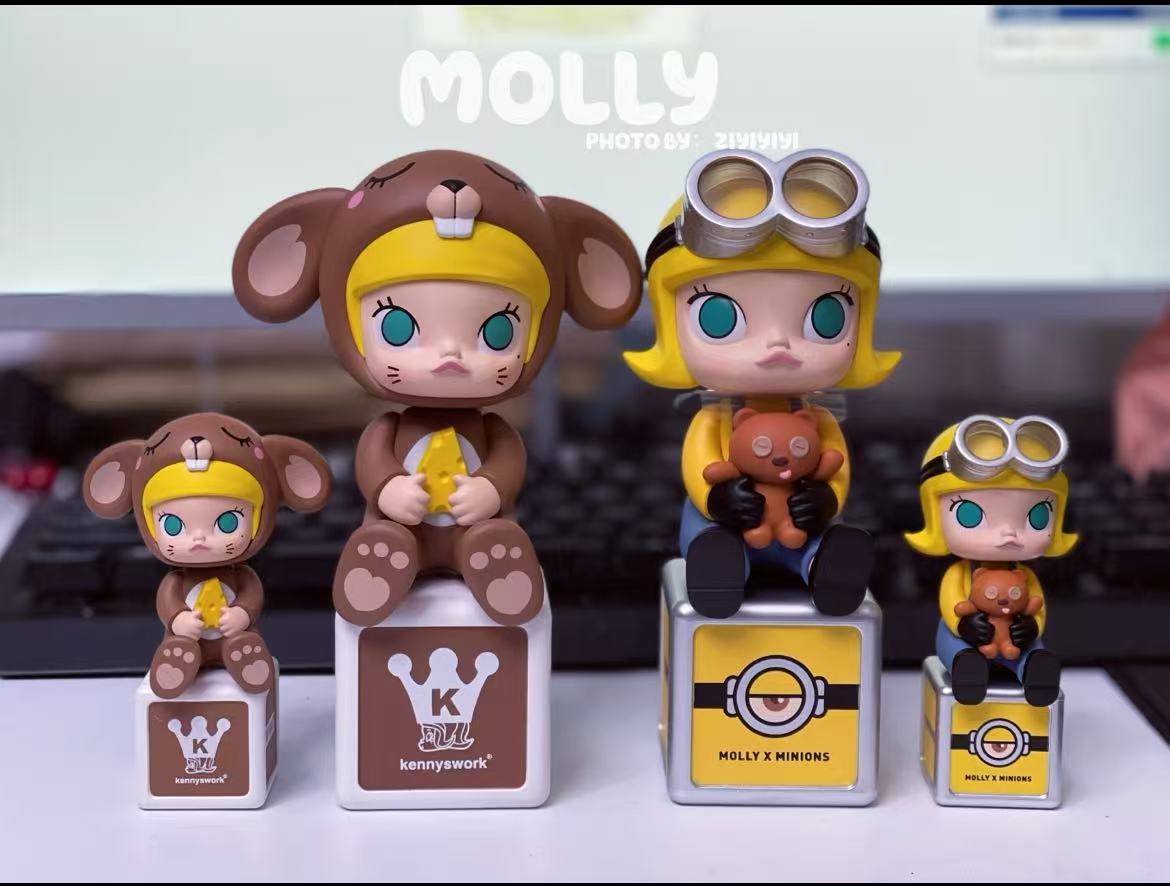 MOLLY PAJAMA Mouse Blister Pack or MOLLY×Minions Figure-Preorder