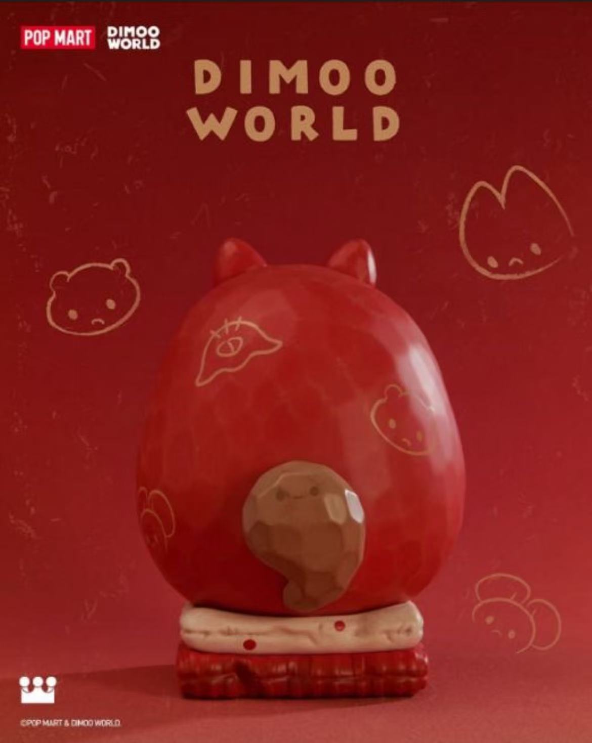 DIMOO Daruma Limited Edition-Preorder