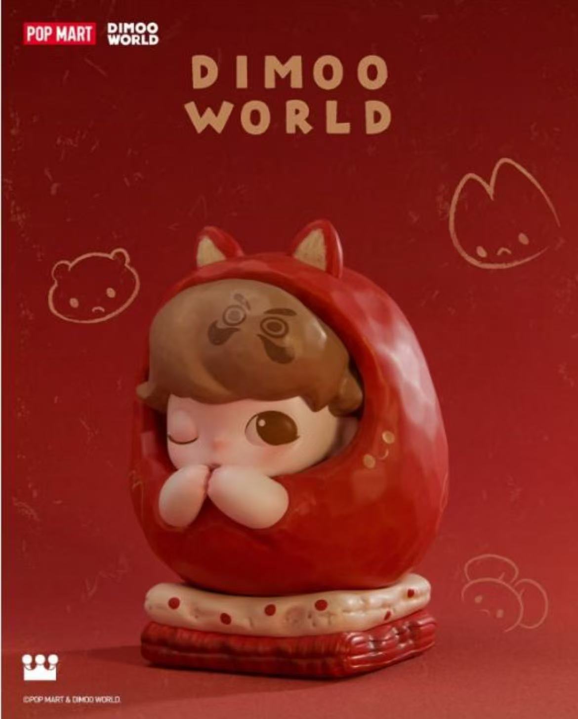 DIMOO Daruma Limited Edition-Preorder