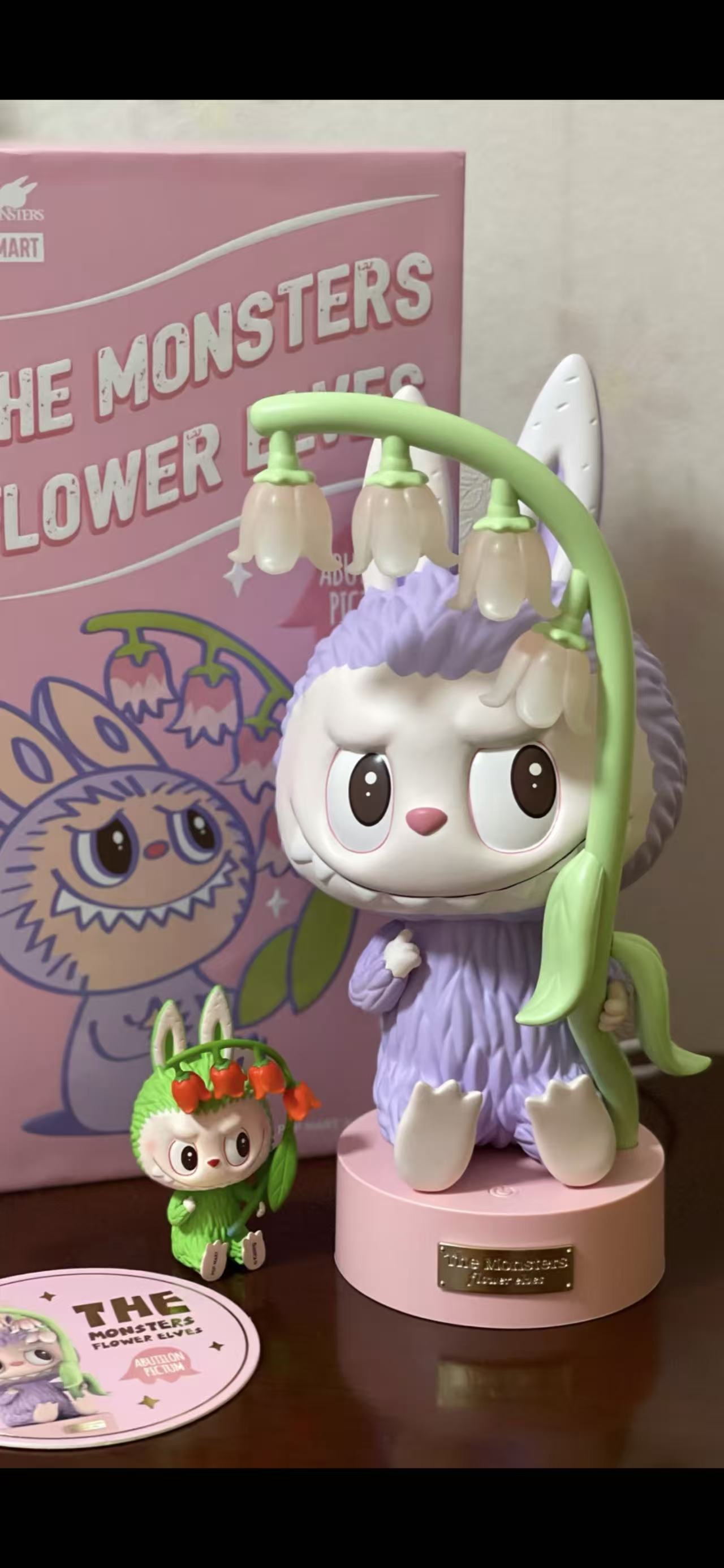 The Monsters LABUBU Flowers Elves Bellflower Lamp-Preorder