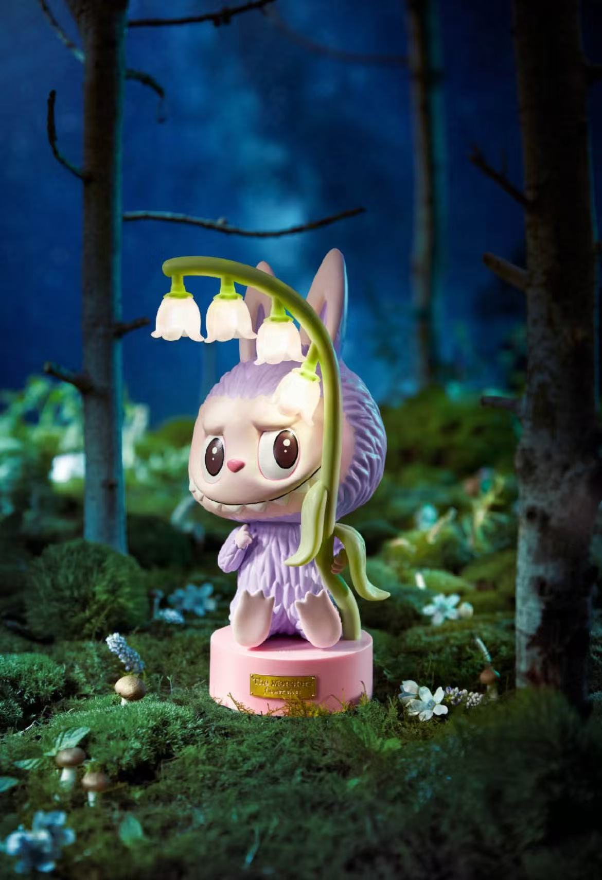 The Monsters LABUBU Flowers Elves Bellflower Lamp-Preorder