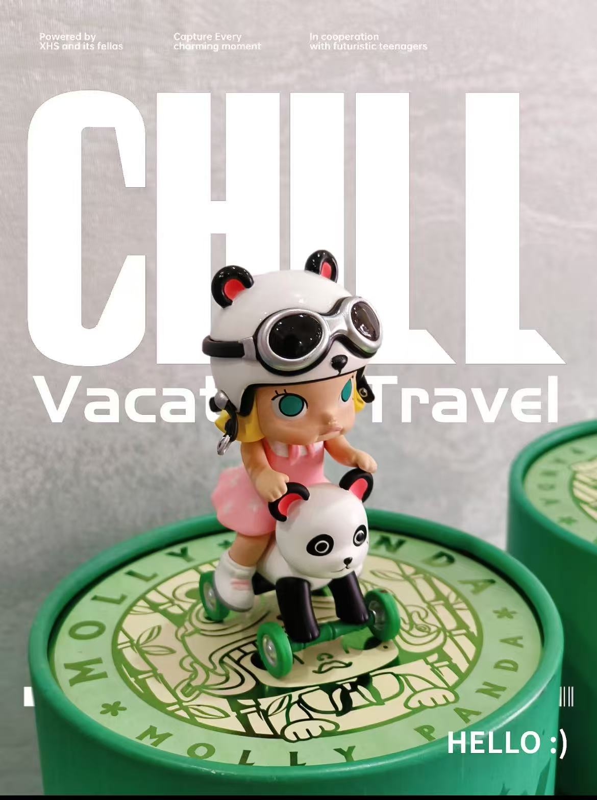 Molly Panda Hang Card-Preorder