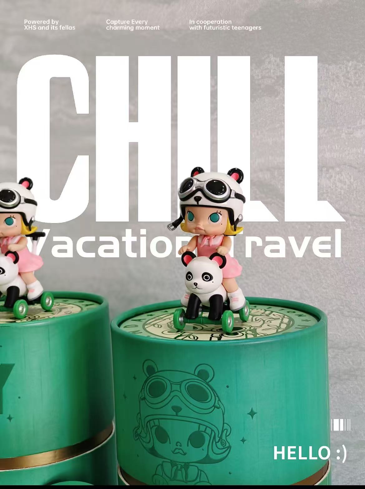 Molly Panda Hang Card-Preorder