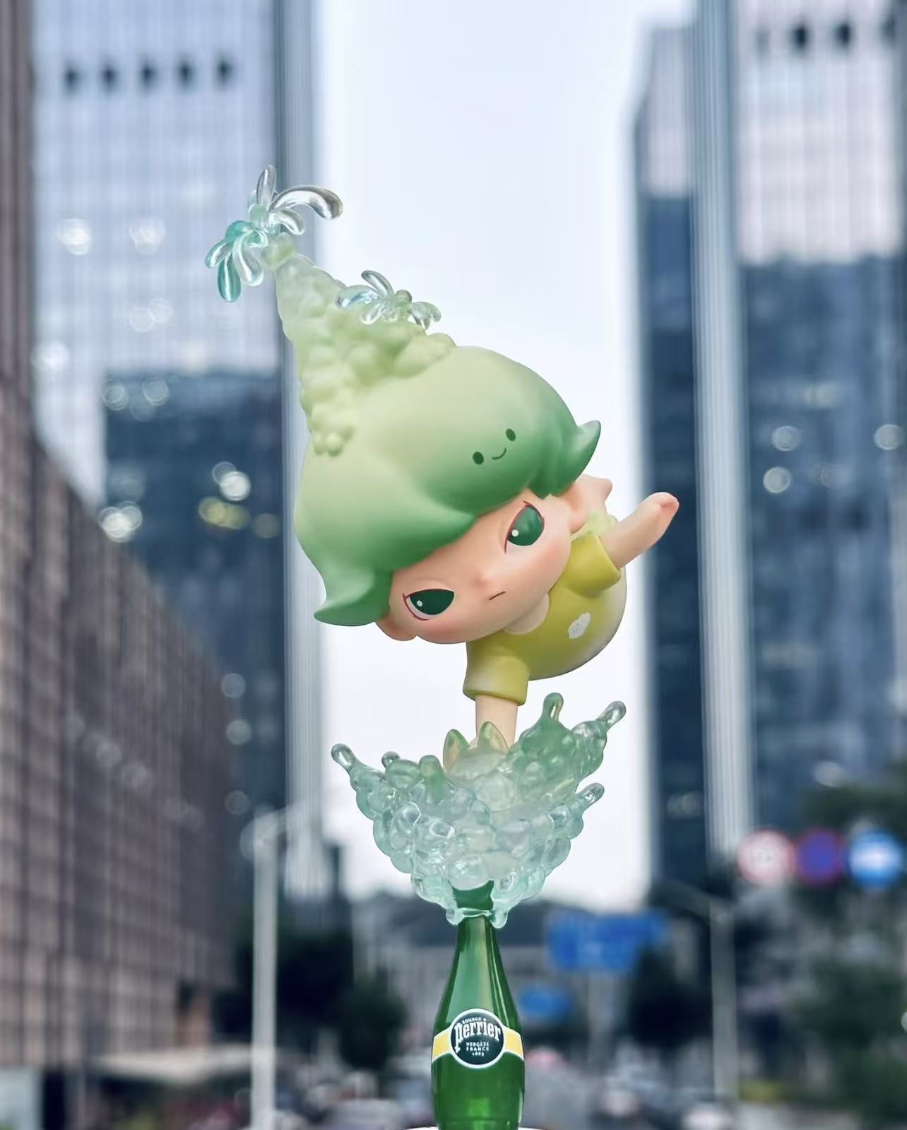 Dimoo×Perrier Handing Card & Dimoo Orange Juice Water Gun-Preorder