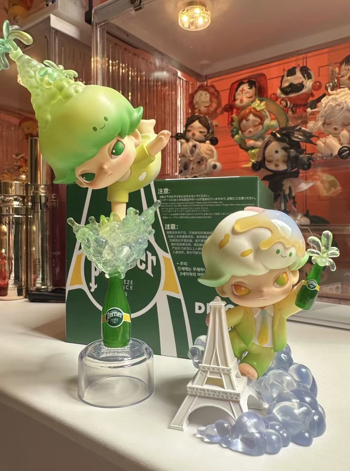 Dimoo×Perrier Handing Card & Dimoo Orange Juice Water Gun-Preorder