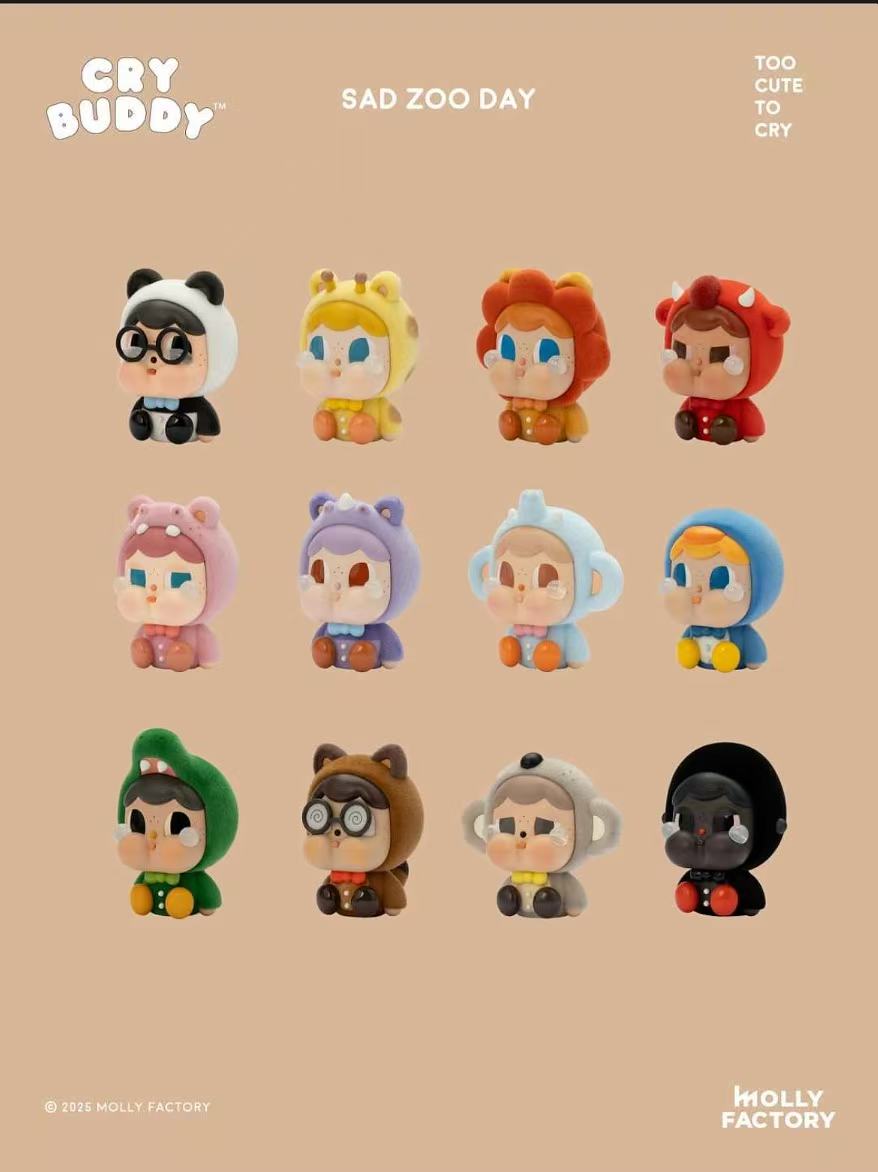 Crybaby Too Cute To Cry-Mini Sad Zoo Day Series-Preorder