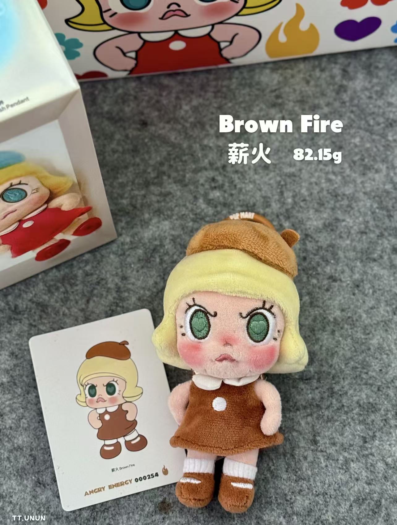 Angry Molly Heartfire Burst Plush Pendant-Preorder