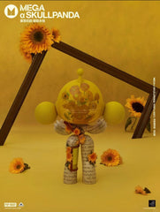 MEGA a SKULLPANDA 400% Van Gogh Museum Sunflowers-preorder