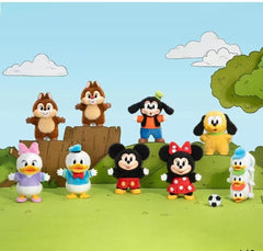 Mickey Family Cute Together Keychain Series-preorder