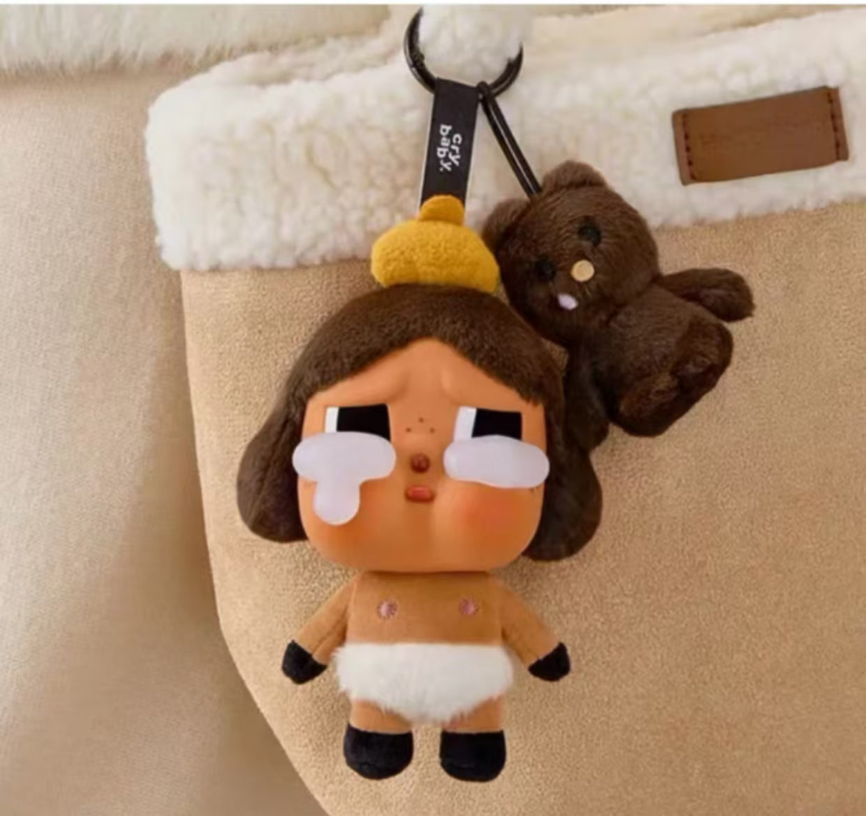 crybaby crying again series-vinyl face plush
