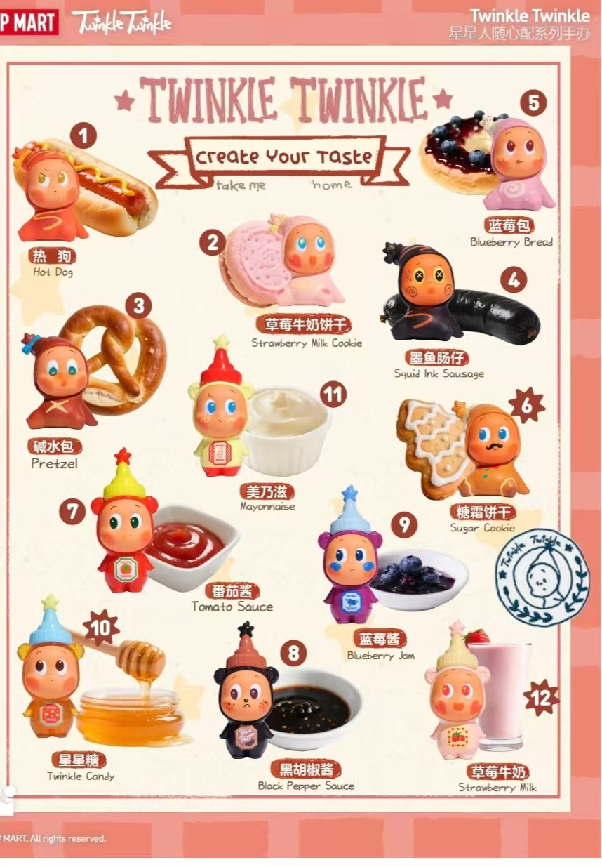 Twinkle Twinkle Create Your Taste Series Figures-preorder