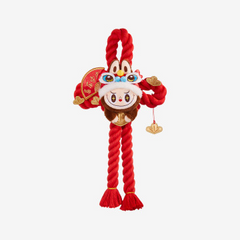 Wealthy Snakes New Year Celebration Series-LABUBU Plush Door Decoration