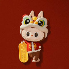Labubu and Mokoko Fridge Magnet