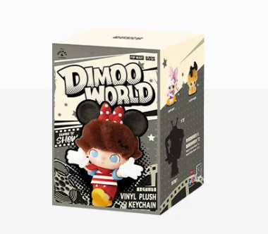 Dimoo World Disney Series Vinyl Plush Keychain