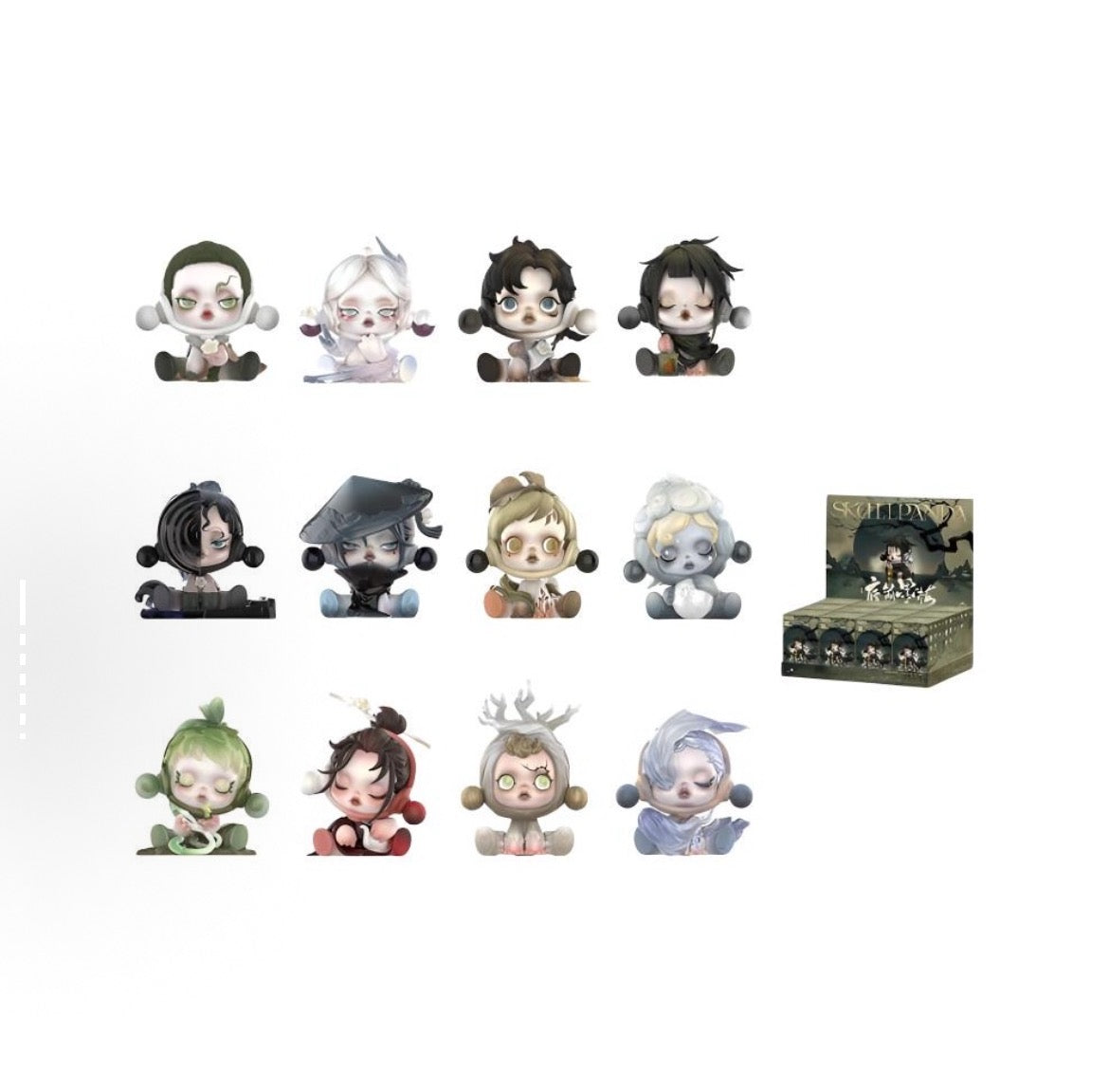 POP MART SKULLPANDA The ink Plum Blossom Series-Preoder