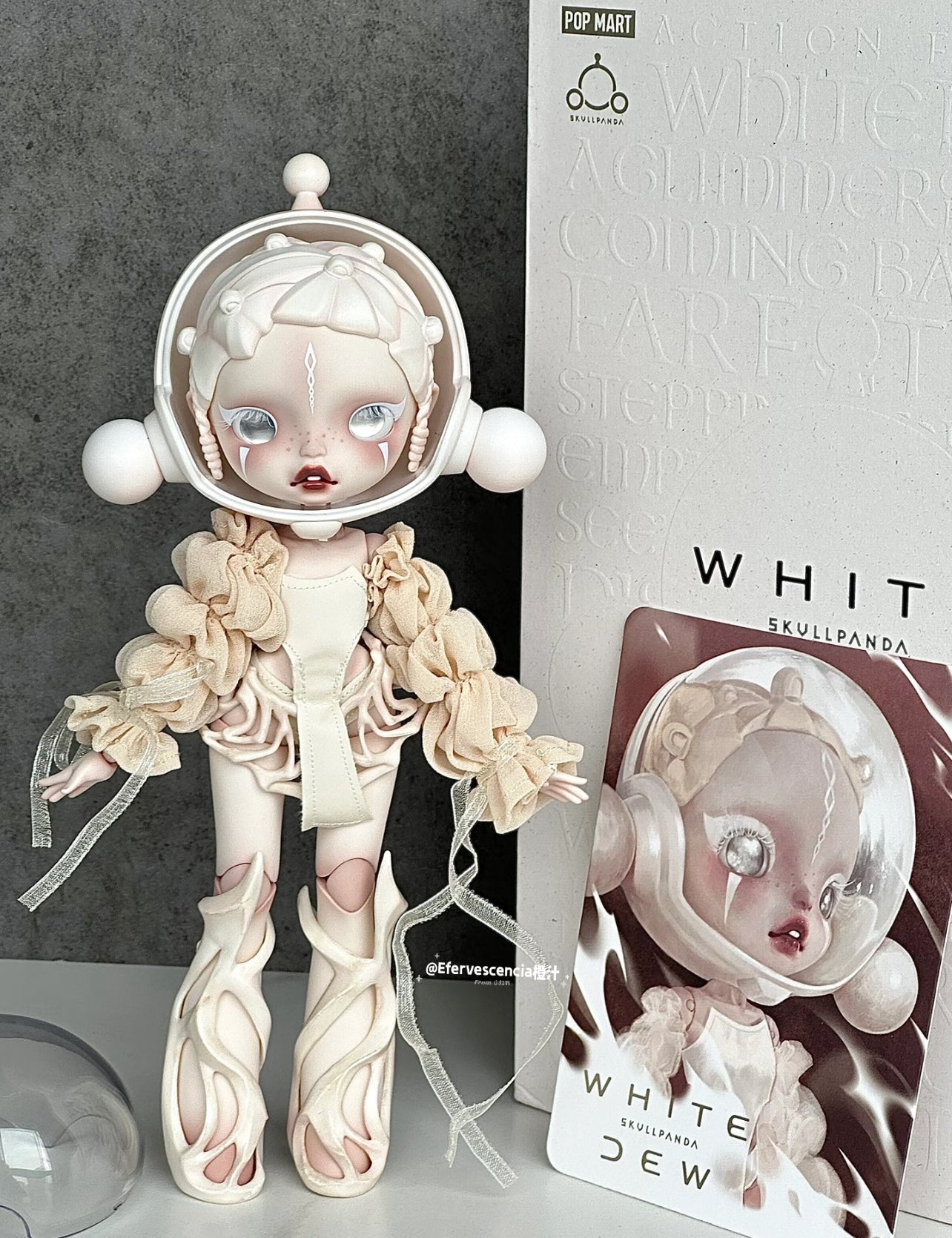 Skullpanda WHITE DEW Action Figure(BJD)