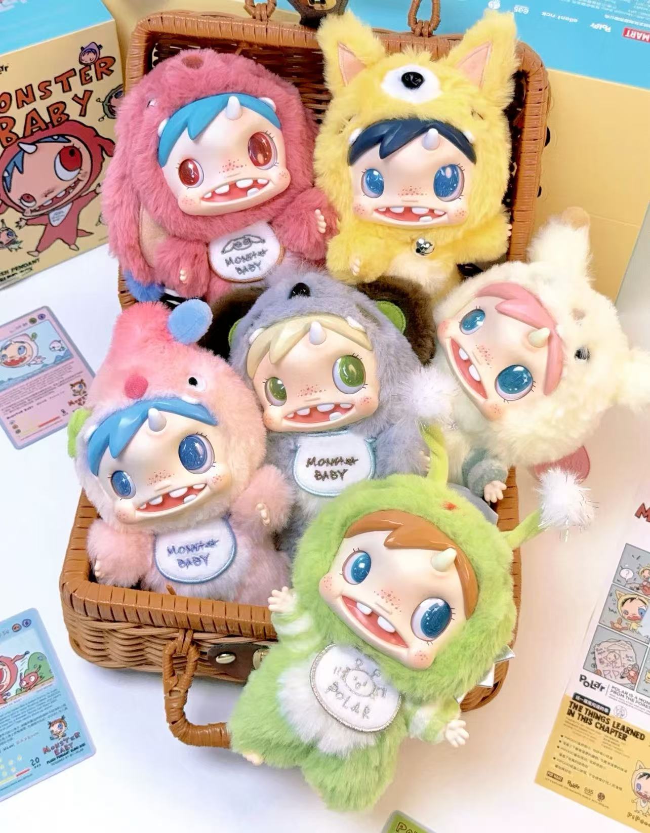 POLAR-Monster Baby Collection Series Plush Pendant Ver.1