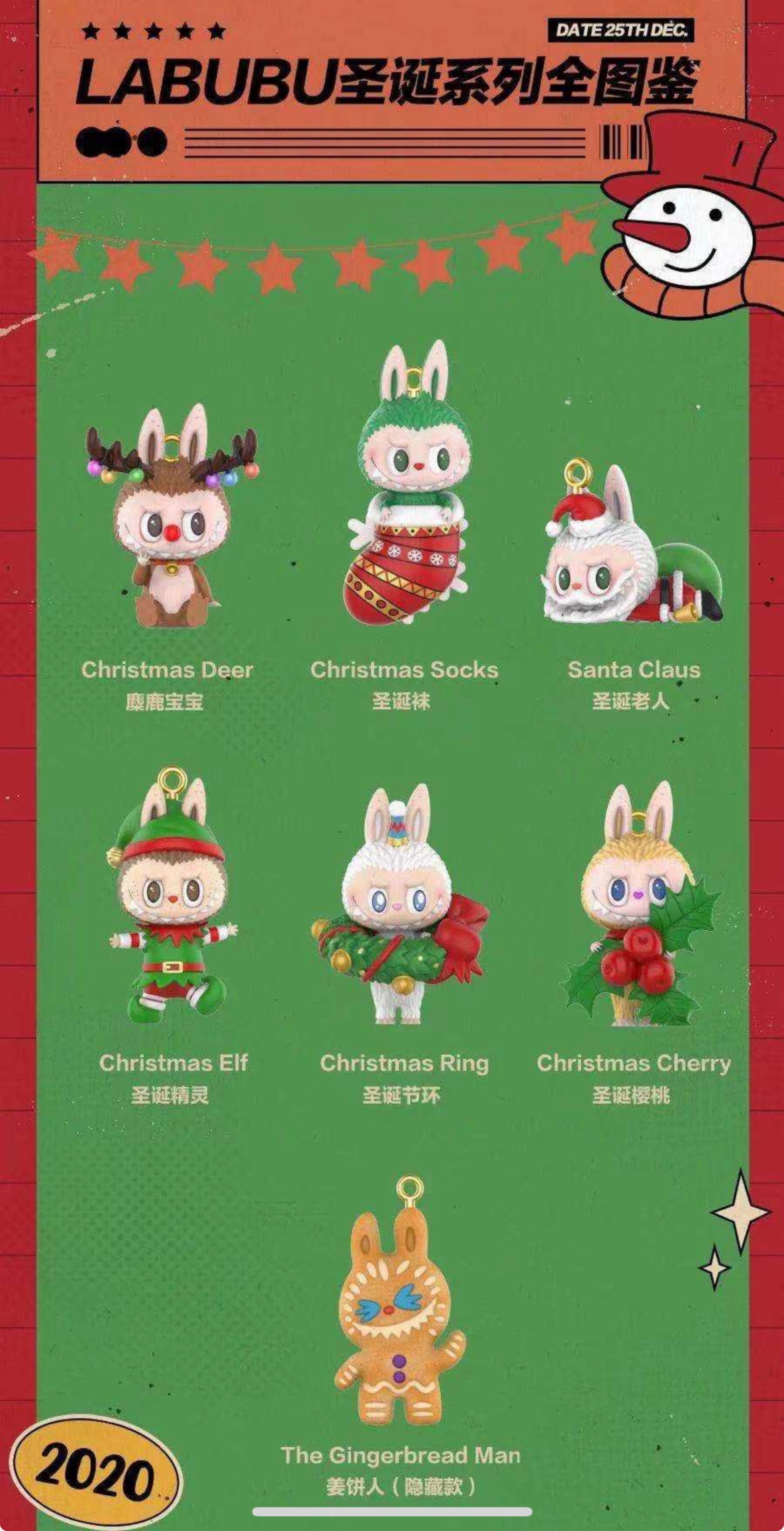 The monster Chrismas 2020 exclusive discontinued figures
