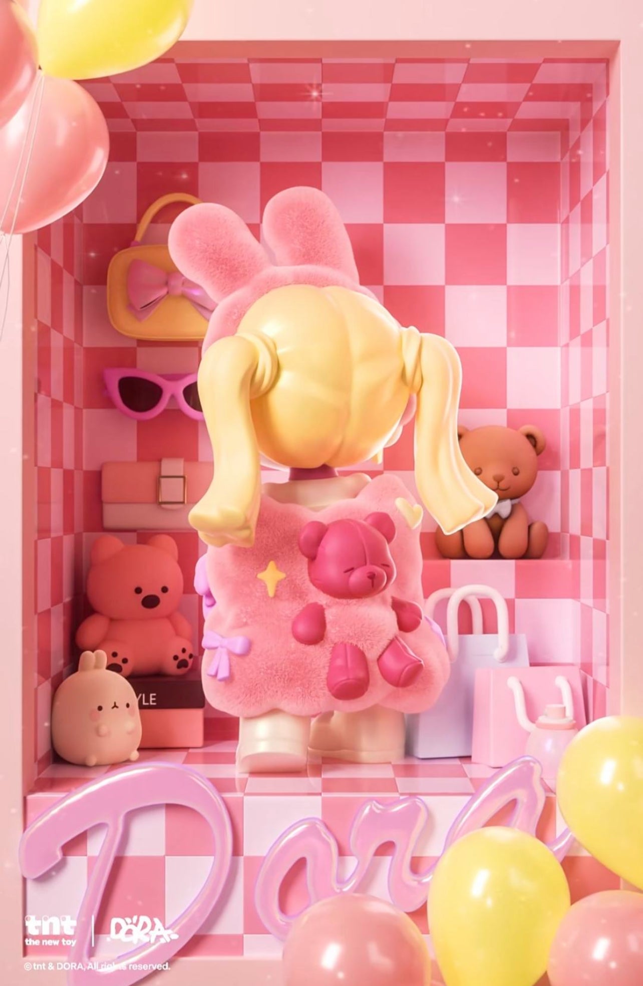 TNT Space Dora x The doll collector Series