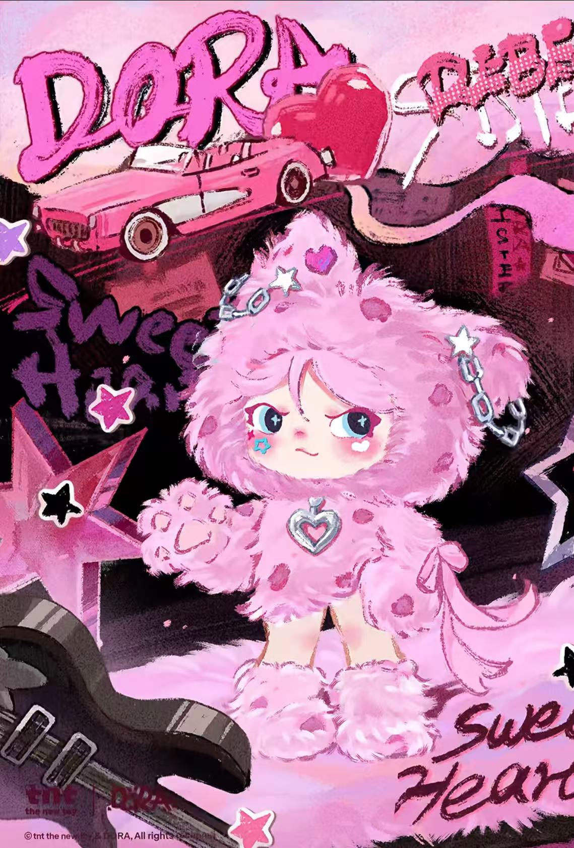 worldwild Limited TNT Space Dora x Sweet heart (17cm)