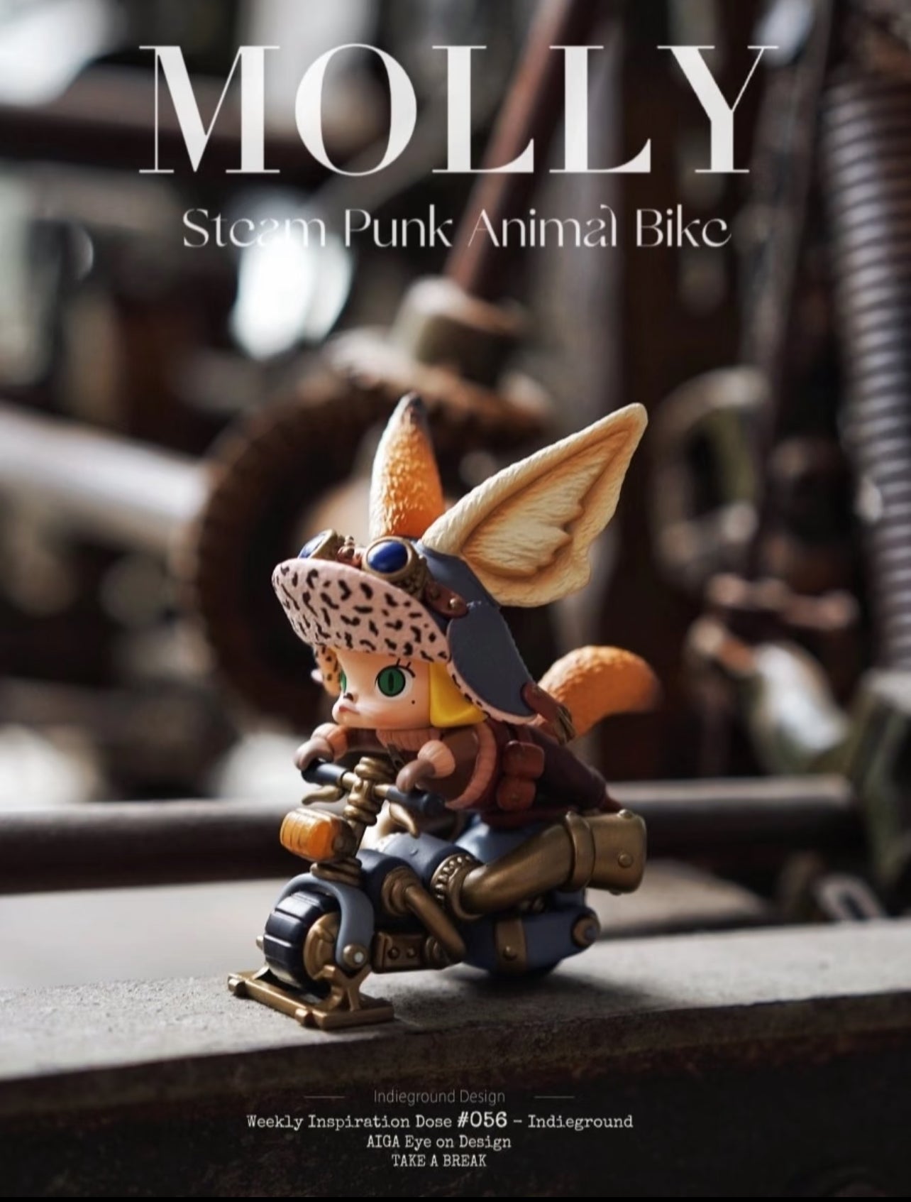 Molly steam punk animal bike series