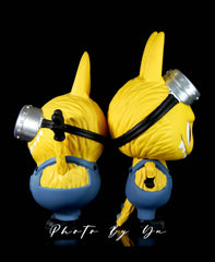 Labubu / Zimomo x minions (Exibition exclusive)