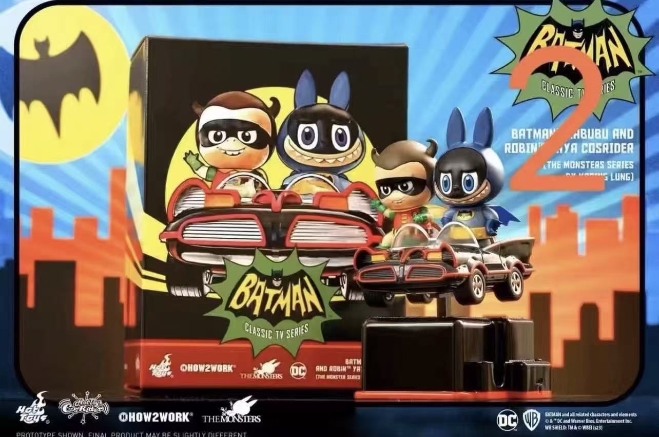 Batman Labubu And Robin Yaya Cosrider