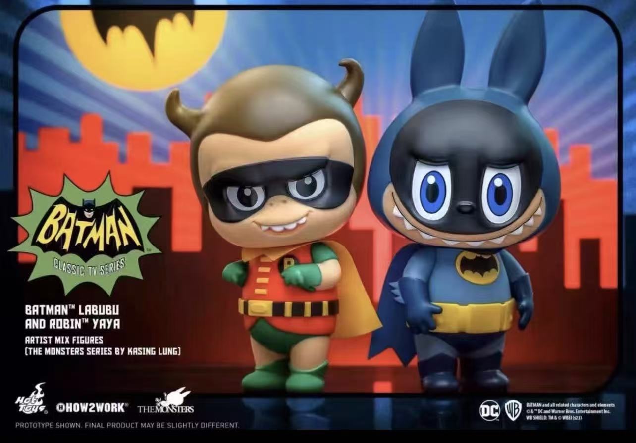 Batman Labubu And Robin Yaya Cosrider