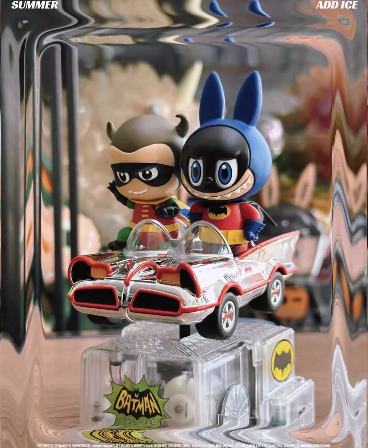 Batman Labubu And Robin Yaya Cosrider