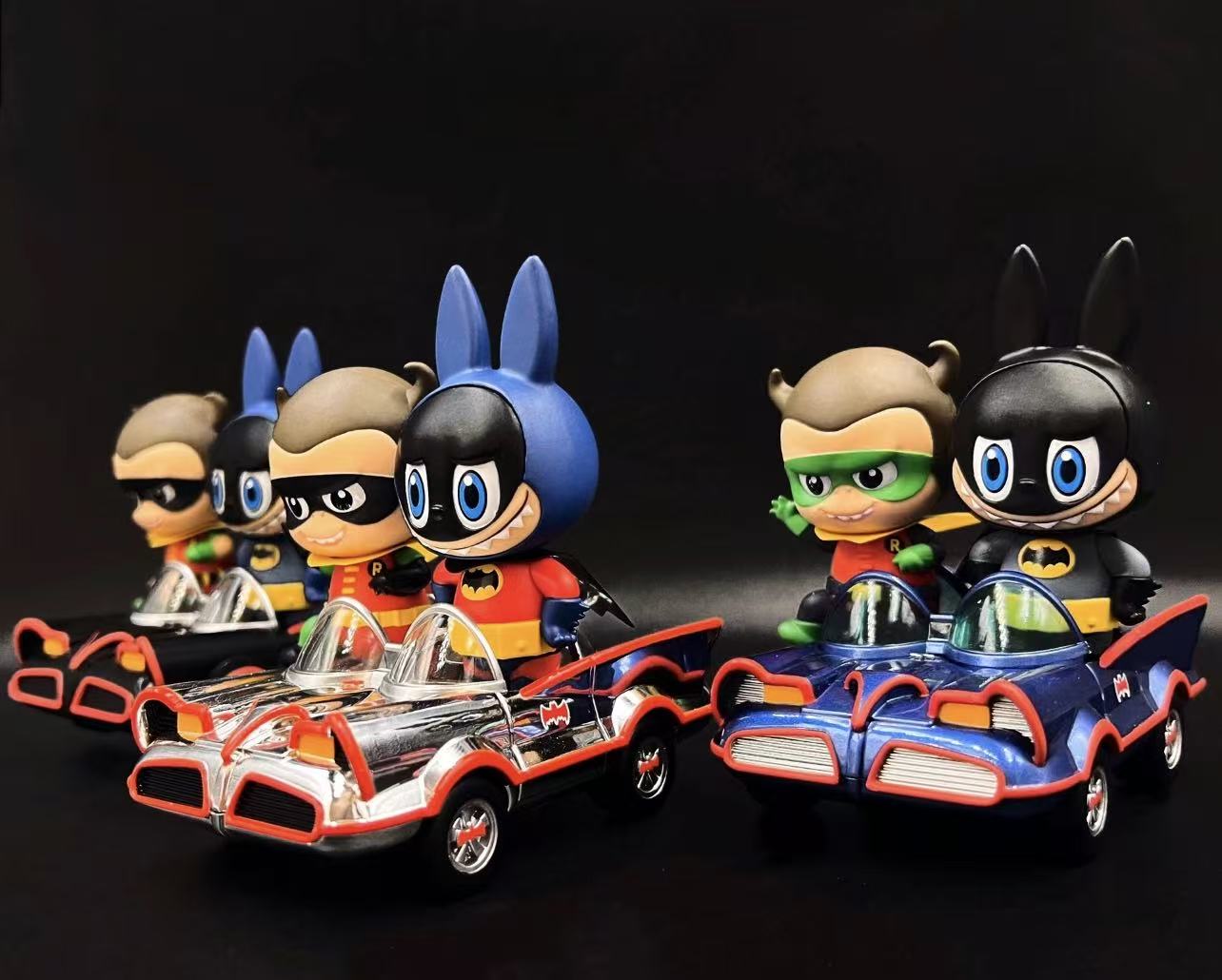 Batman Labubu And Robin Yaya Cosrider