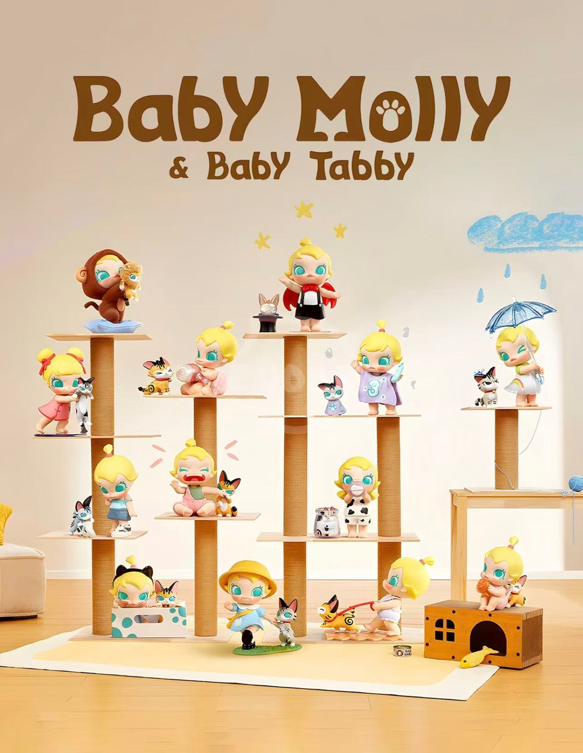 Baby Molly & Baby Tabby Series Figures-Preorder
