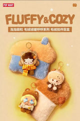 POP Beans Fluffy & Cozy Series-Plush Keychain Blind Box-Preorder