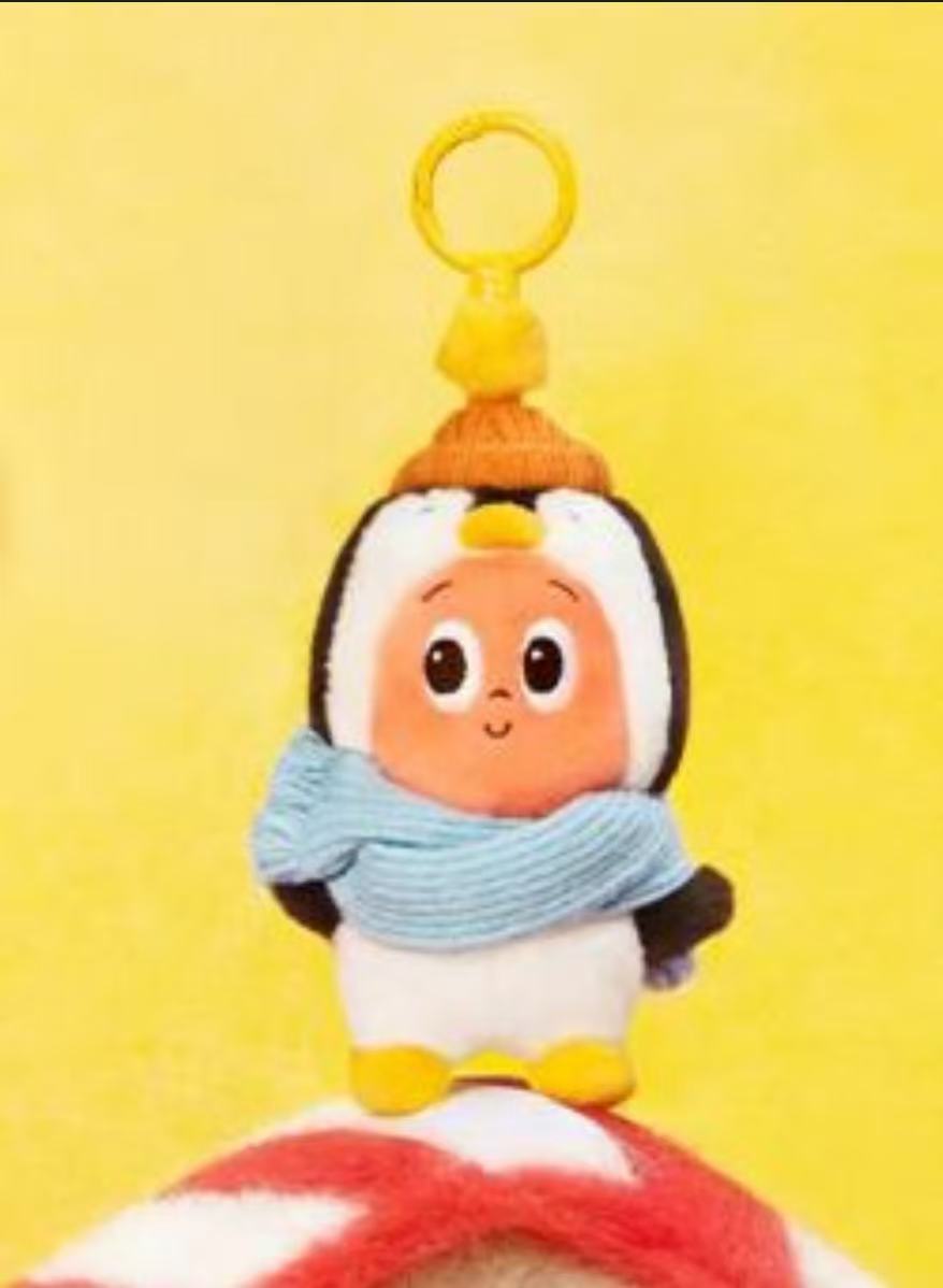 POP Beans Fluffy & Cozy Series-Plush Keychain Blind Box-Preorder