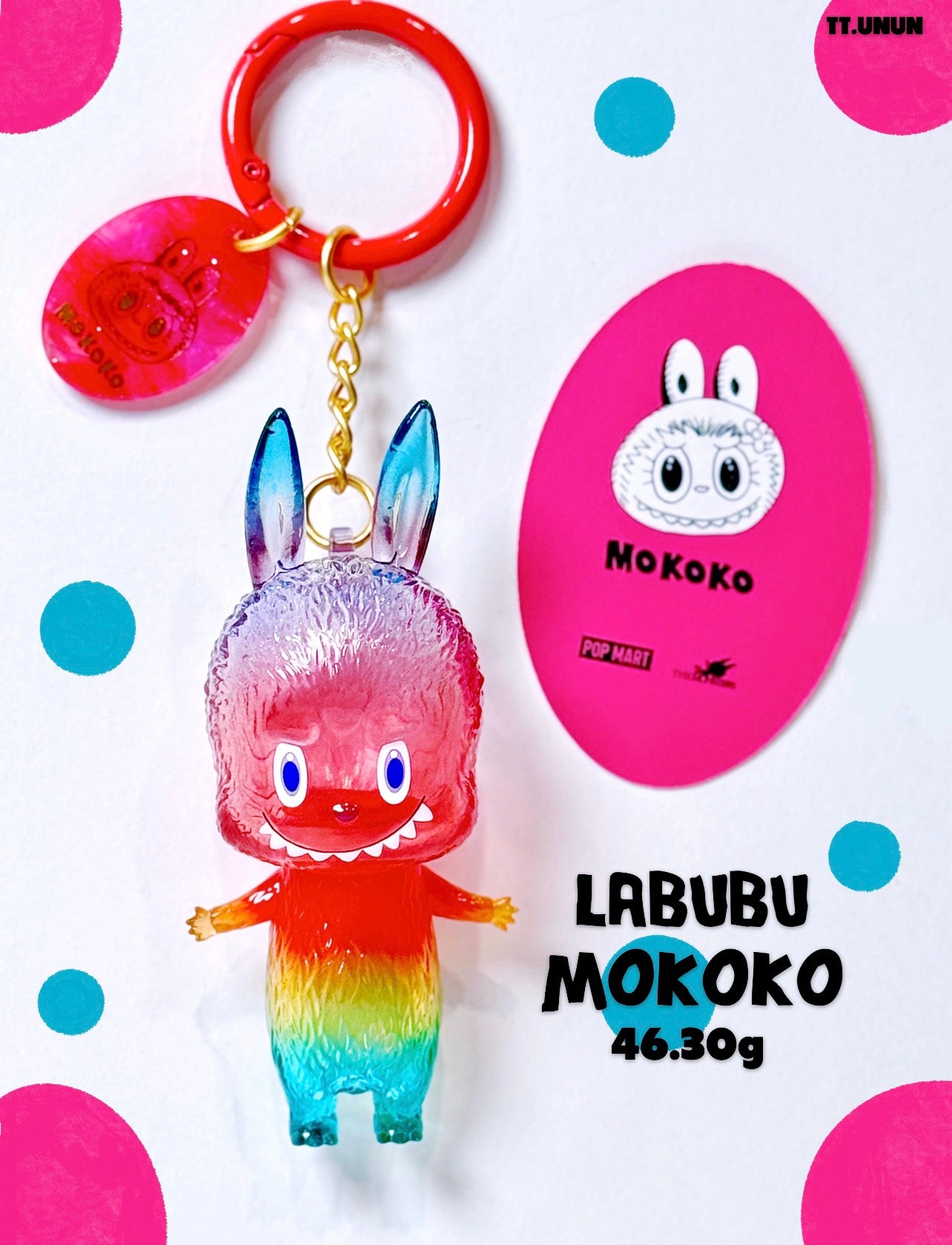 The monsters 10th anniversary Key chain series