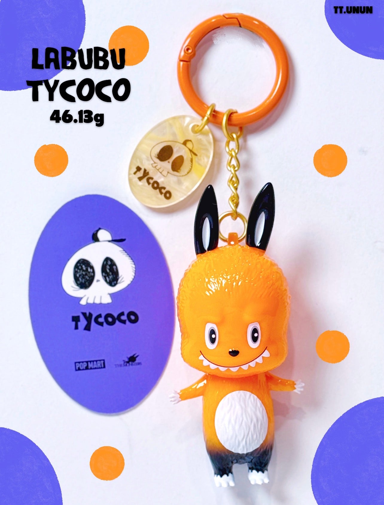 The monsters 10th anniversary Key chain series