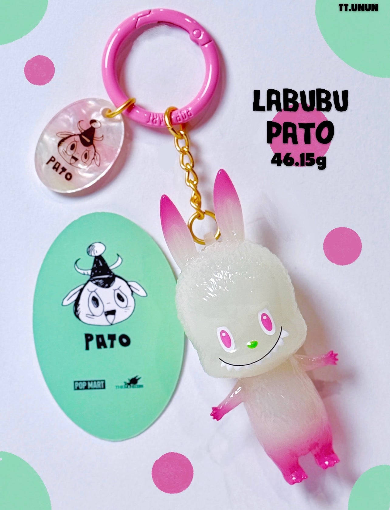 The monsters 10th anniversary Key chain series