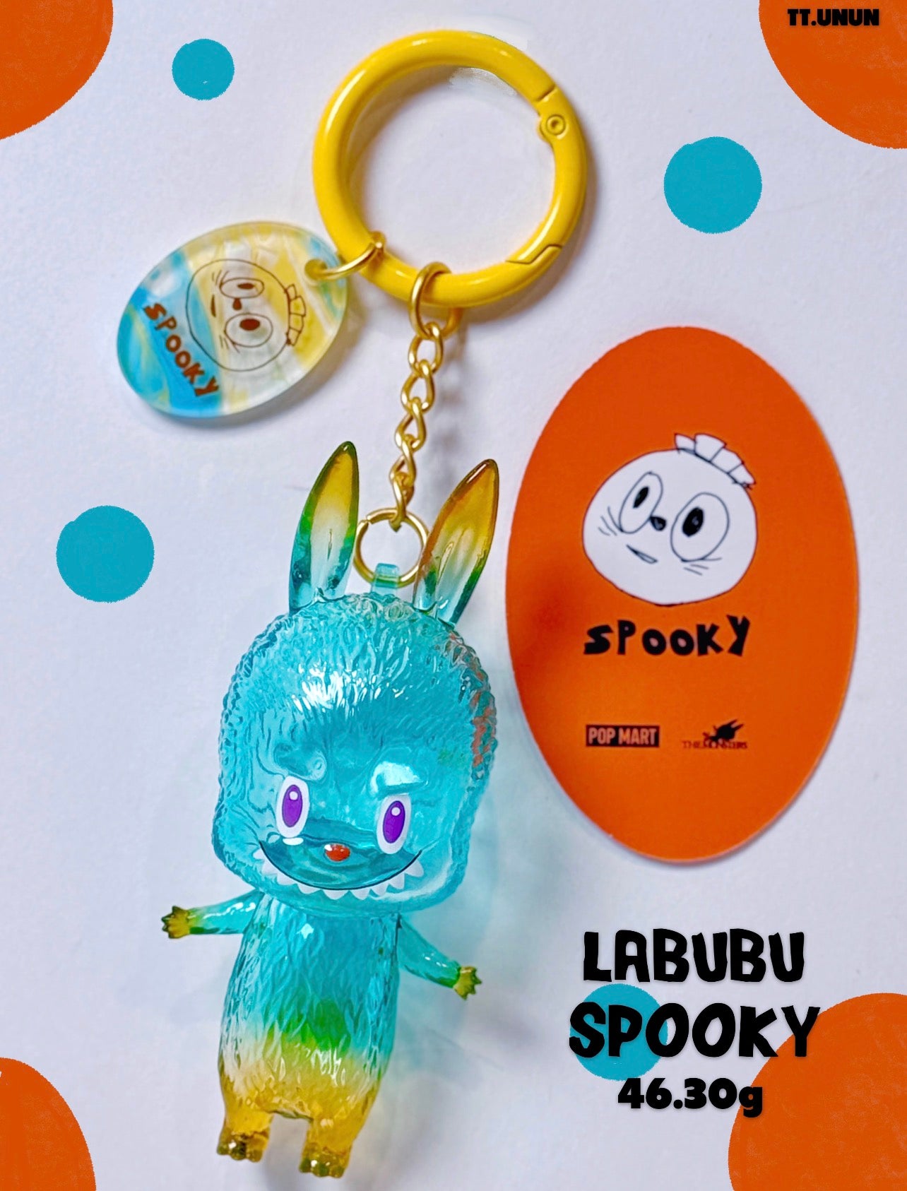 The monsters 10th anniversary Key chain series