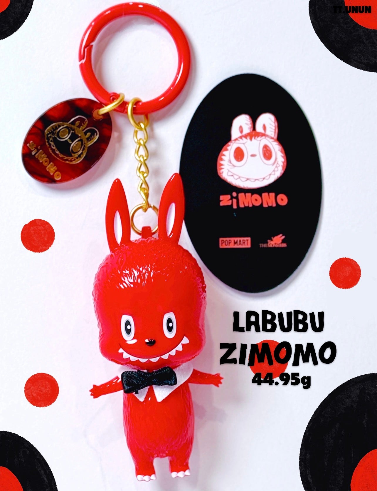 The monsters 10th anniversary Key chain series