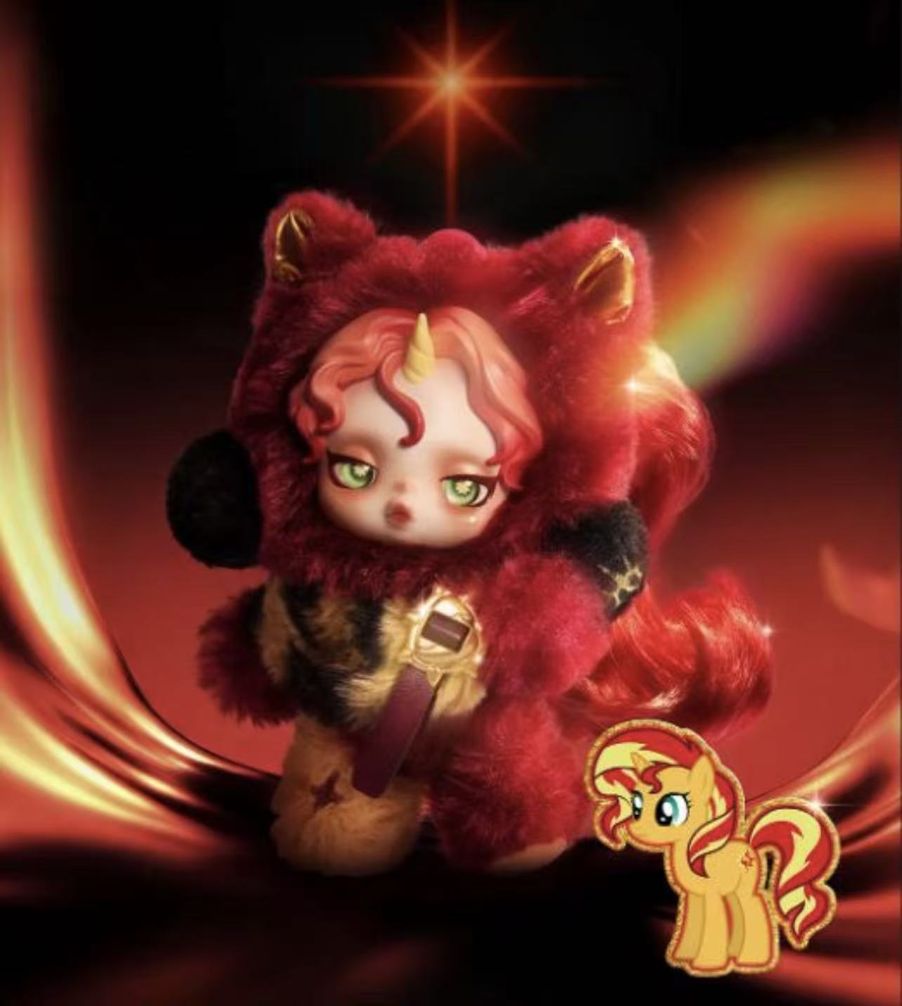 Skullpanda x My little pony plush Series--preorder