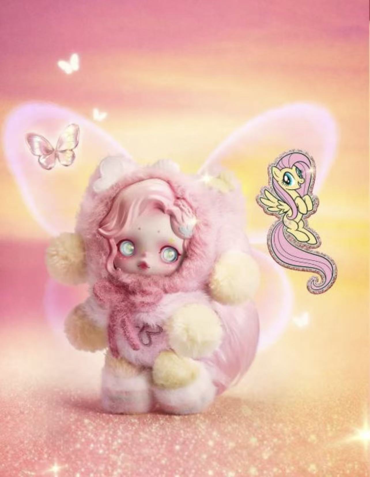 Skullpanda x My little pony plush Series--preorder
