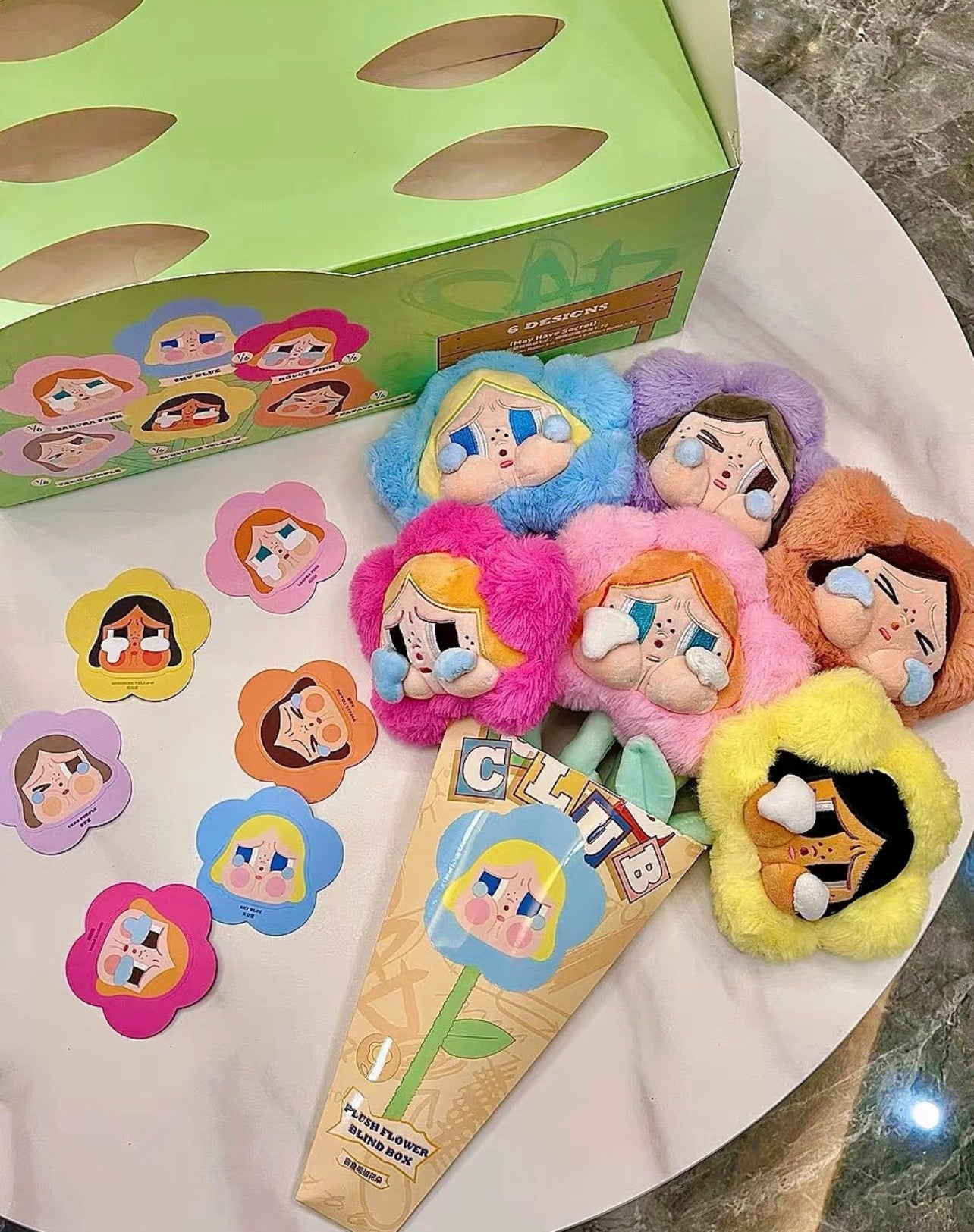 Sad club Crybaby Plush flower series