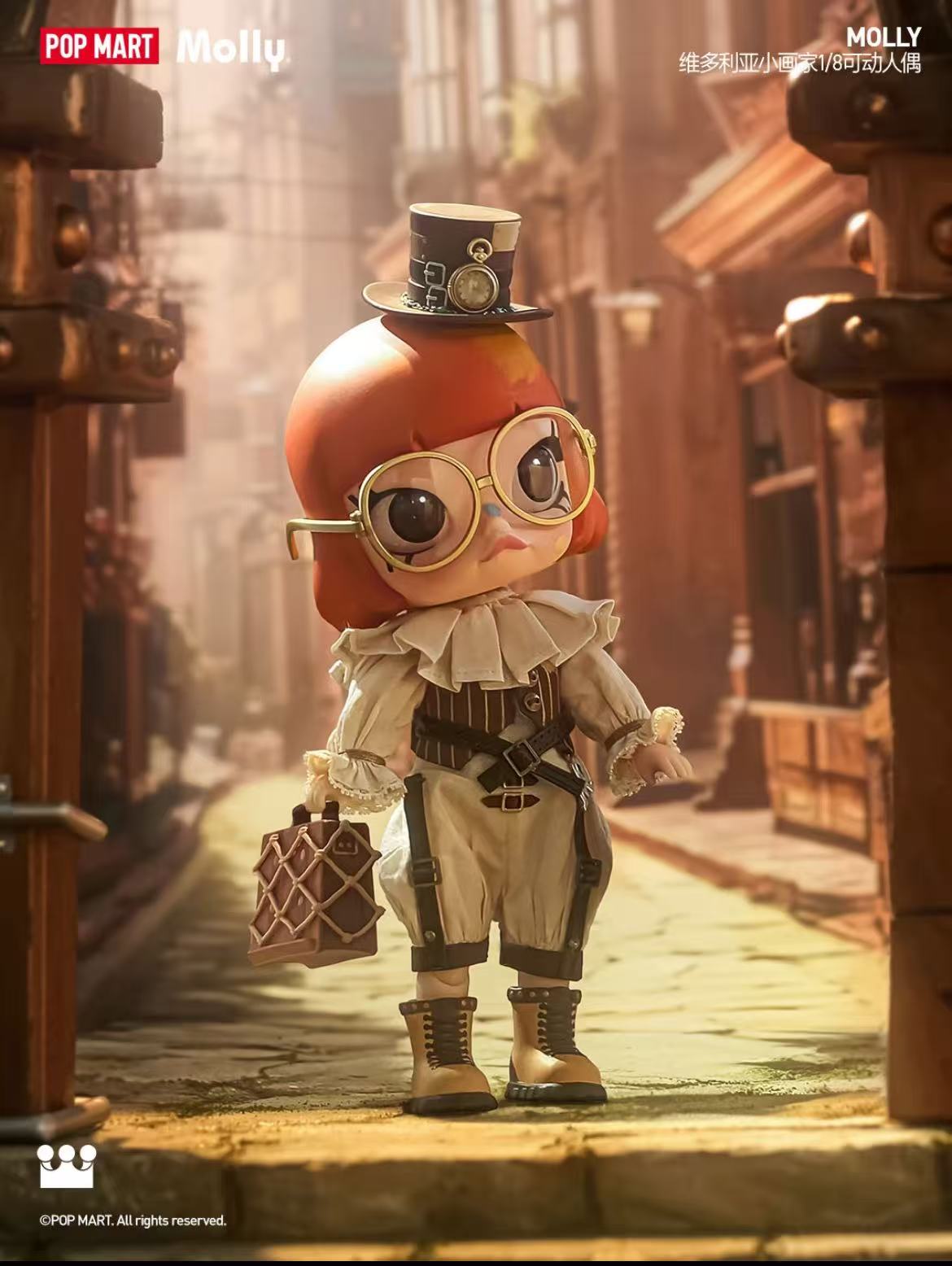 MOLLY Victorian Painter 1/8 Action Figure Doll-Preorder