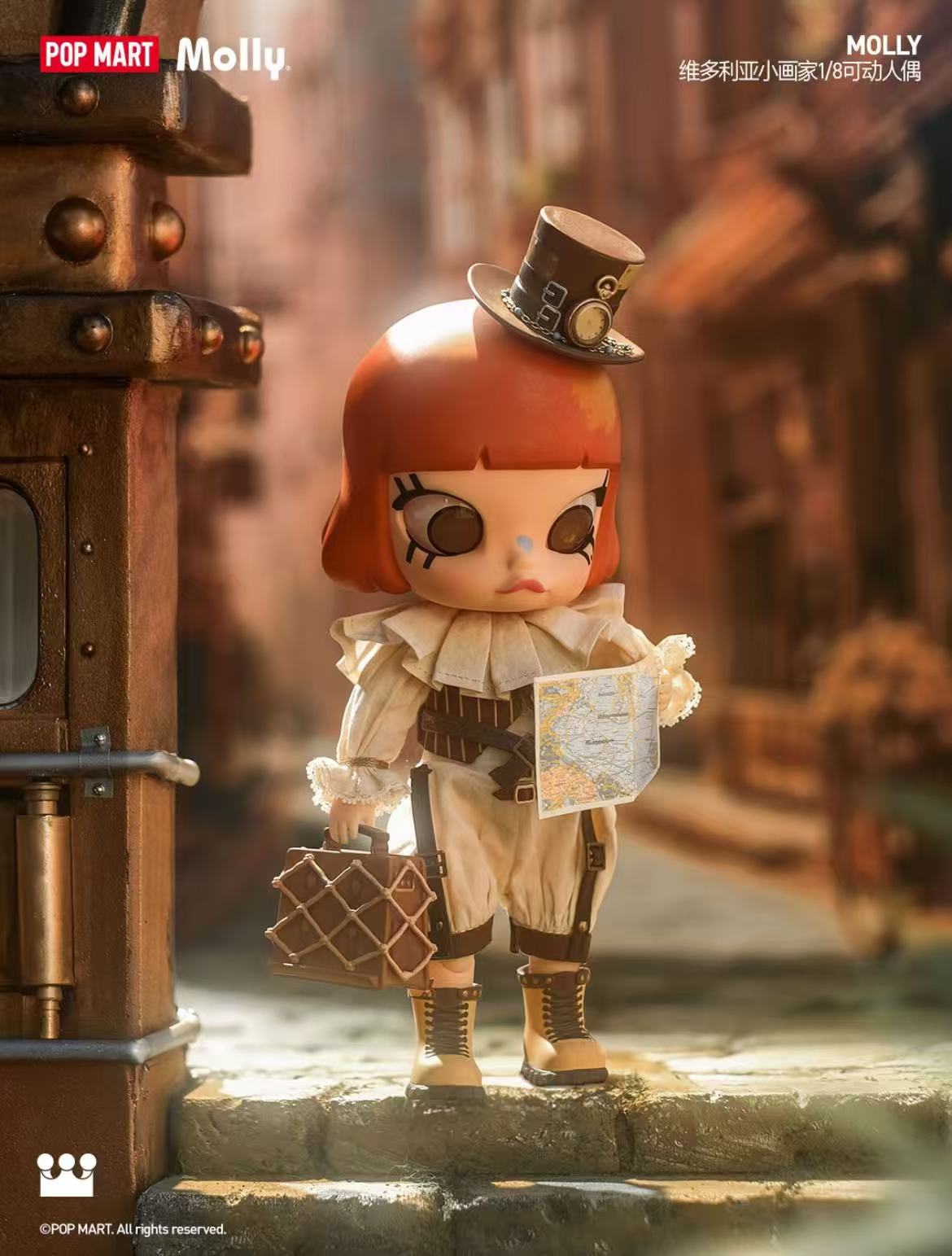 MOLLY Victorian Painter 1/8 Action Figure Doll-Preorder