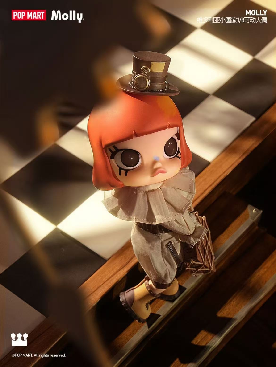 MOLLY Victorian Painter 1/8 Action Figure Doll-Preorder