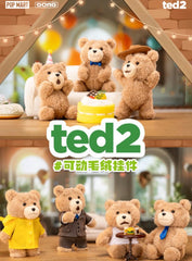 Ted2 bear plush pendant series