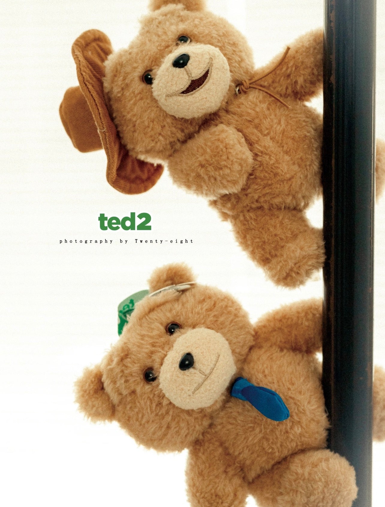 Ted2 bear plush pendant series