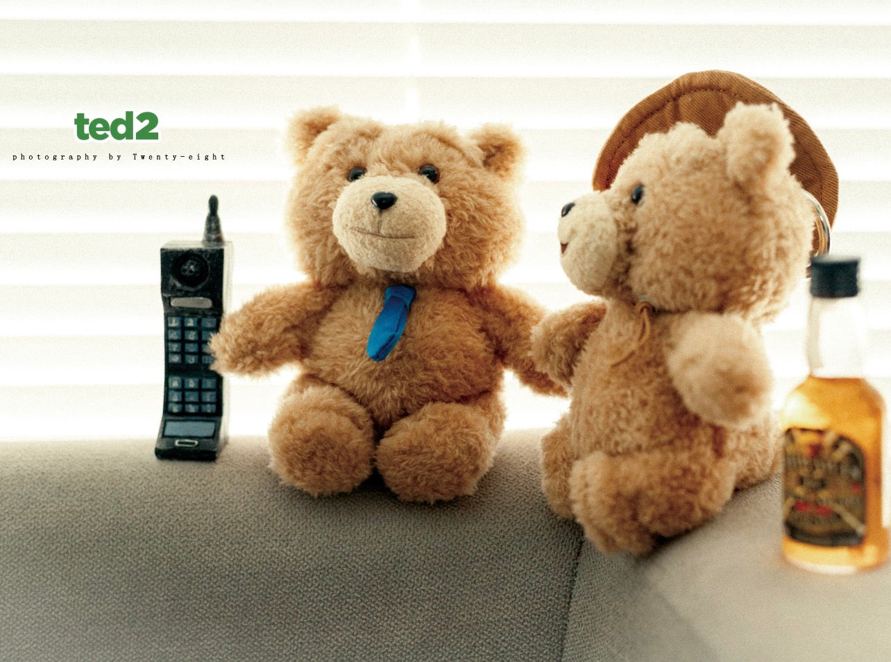 Ted2 bear plush pendant series